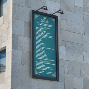 Panneau extérieur haut de gamme | Diamond Agency