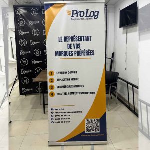 Impression final grang format - Kakemono Roll Up | Diamond Print