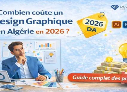 Prix du design graphique en Algérie en 2026 – guide complet des tarifs